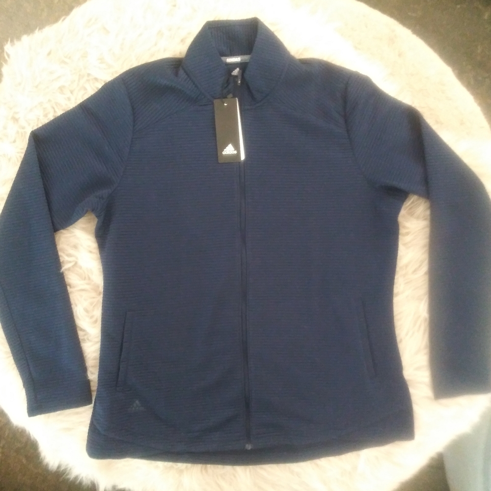 Adidas Golf Women's Essential Textured Zip Jacket